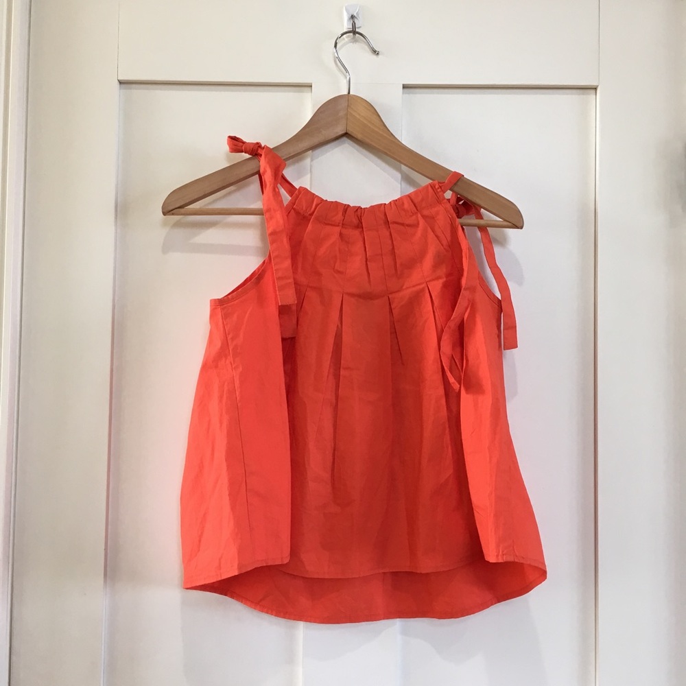 Anthropologie Maeve Cropped Swing Top - Picture 3 of 3